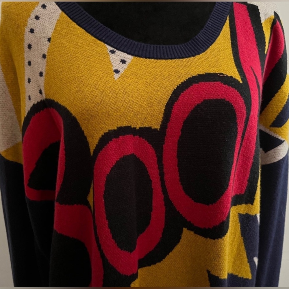3.1 Phillip Lim for Target BOOM Sweater Dress with chiffon flutter NWT size Lg - Picture 2 of 6